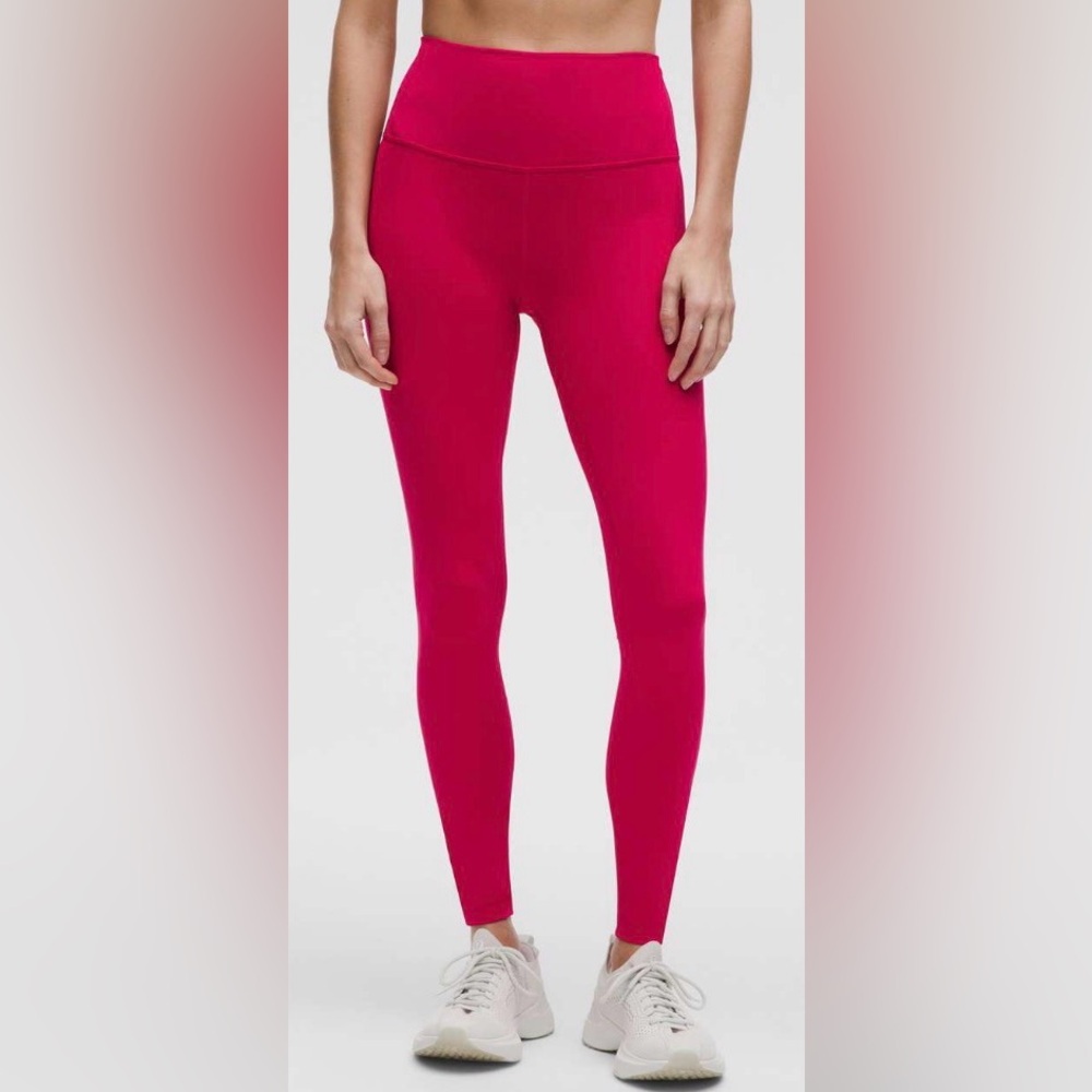 lululemon NWT athletica High-Rise Magenta Leggings